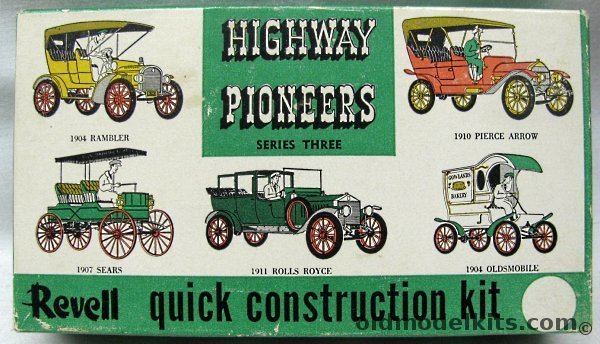 Revell 1/32 1911 Rolls Royce - Highway Pioneers, H46-89 plastic model kit